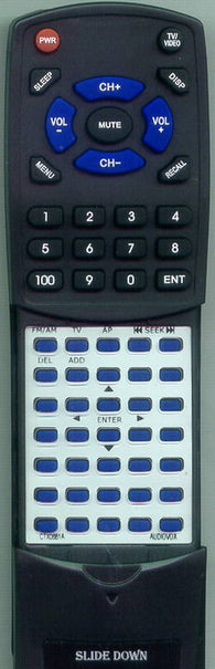 AUDIOVOX RTCTX0681A Replacement Remote