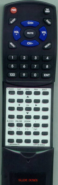 CAPTIVE WORKS CW600P Replacement Remote