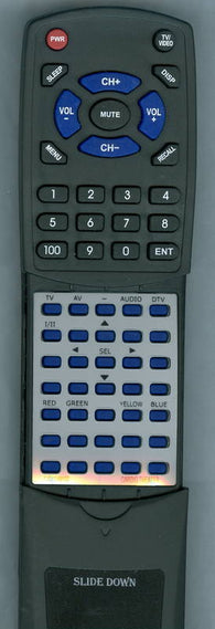 CARDIO THEATER PVS15 WIRELESS Replacement Remote