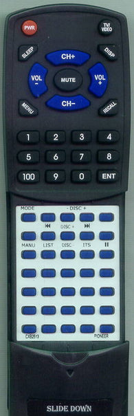 PIONEER CDXFM1237S Replacement Remote