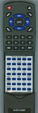 PIONEER DEXP9 Replacement Remote