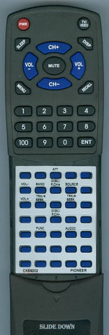 PIONEER DEHP8450MP Replacement Remote