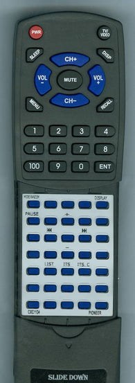 PIONEER CDXFM1287WIRELESS Replacement Remote