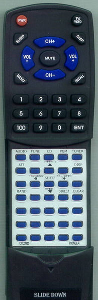 PIONEER DEHP8600MP Replacement Remote
