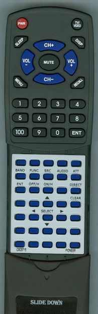 PIONEER DEHP9800BT Replacement Remote