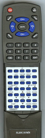 VIVITEK D825MS Replacement Remote