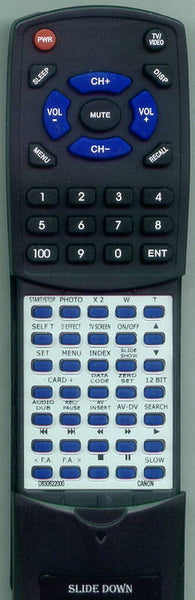 CANON ZR65MC Replacement Remote