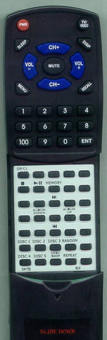 KLH DA1702 Replacement Remote