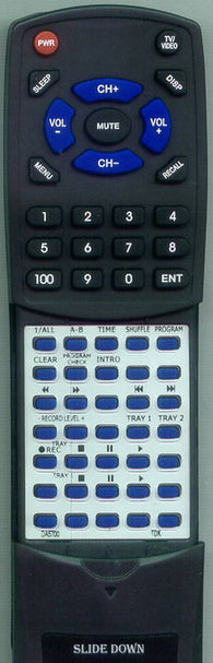 TDK DA5700 Replacement Remote