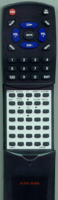 HISENSE RTDB2010 Replacement Remote