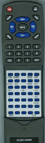 LEXIUM DBS6600 mini Replacement Remote