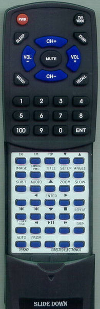 DE RTDEI82901 Replacement Remote