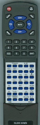 DIGIWAVE RTDG6800 Replacement Remote