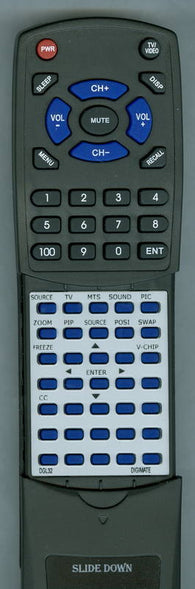 DIGIMATE DGL32 Replacement Remote