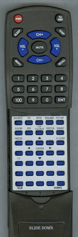 DIGIMATE RTDGL36 Replacement Remote