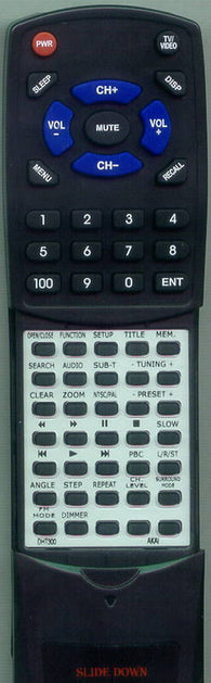 AKAI E6900X019A Replacement Remote