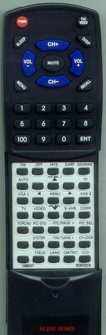 MONIVISION RTDM6952KF Replacement Remote