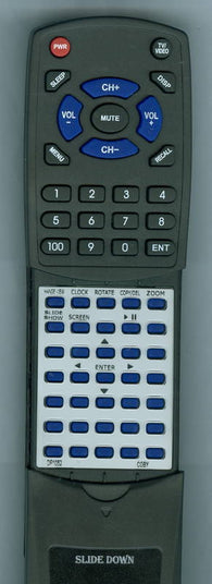 COBY RTDP1052 Replacement Remote