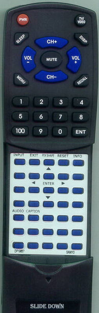 SANYO RTDP19657 Replacement Remote