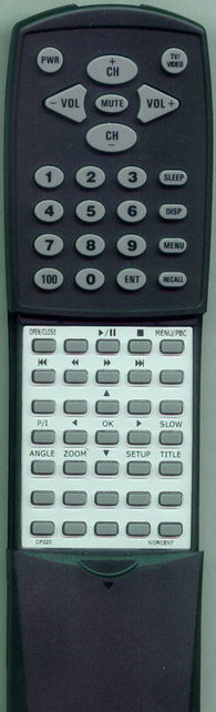 NORCENT RTDP220 Replacement Remote