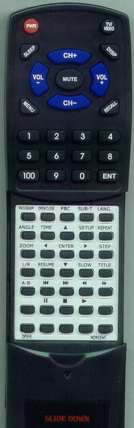 NORCENT RTDP315 Replacement Remote