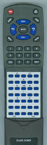 NAD RTDR2 Replacement Remote