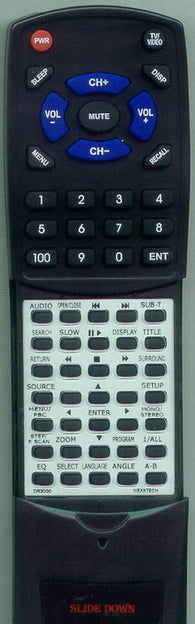 NEXXTECH DR30G0 Replacement Remote