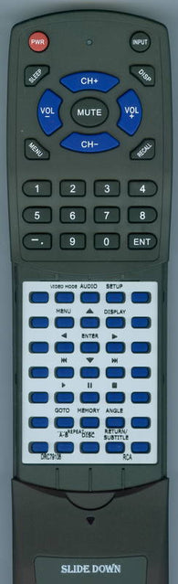RCA DRC79108 Replacement Remote