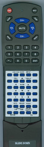RCA RTDRC79108 Replacement Remote