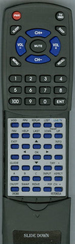 MOTOROLA 510594-001-00 Replacement Remote