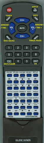 CURTINSERT RTDRC8335 Replacement Remote