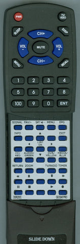 GEOSAT DVR1100C Replacement Remote