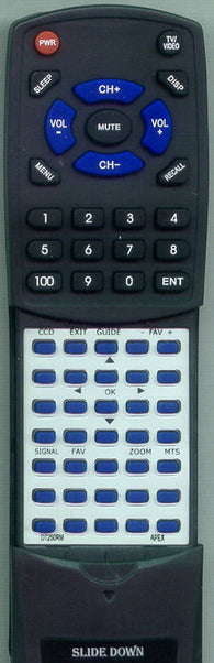 APEX DT250 Replacement Remote