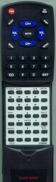 DURABRAND DUAL7C Replacement Remote