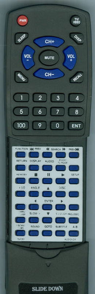 AUDIOVOX RTDV1201 Replacement Remote