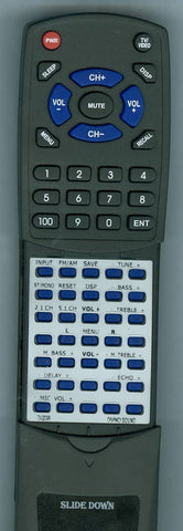 DIVINCI SOUND RTDV2098 Replacement Remote
