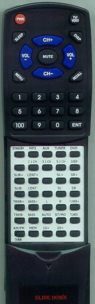DIVINCI SOUND DV606 Replacement Remote
