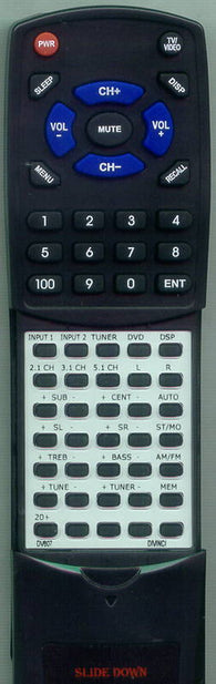 DANWAVE DW6 Replacement Remote