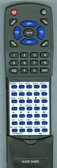 CAVSRTDVD103G RTDVD103G Replacement Remote