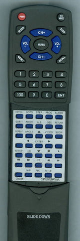 CURT RTDVD1045 Replacement Remote
