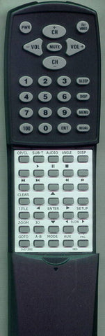 KEC DVD12002 Replacement Remote