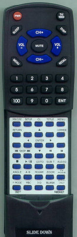 FARENHEIT DVD17 Replacement Remote