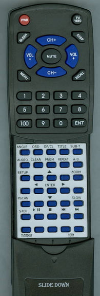COBY RTDVD224SS Replacement Remote
