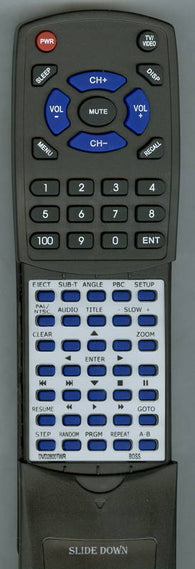 BOSS RTDVD2800TWR Replacement Remote