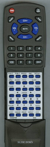 BOSS RTDVD2800TWR Replacement Remote