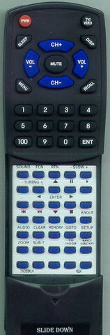 KLH DVD33KLH Replacement Remote