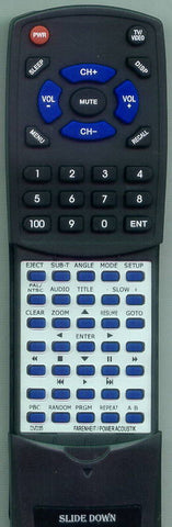 FARENHEIT DVD35 Replacement Remote