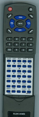 FARENHEIT DVD36V2 Replacement Remote