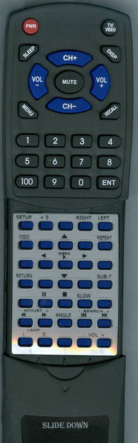 CONCEPT DVD468 CONCEPT Replacement Remote