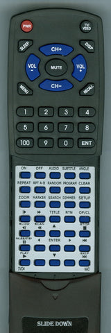 NAD RTDVD4 Replacement Remote